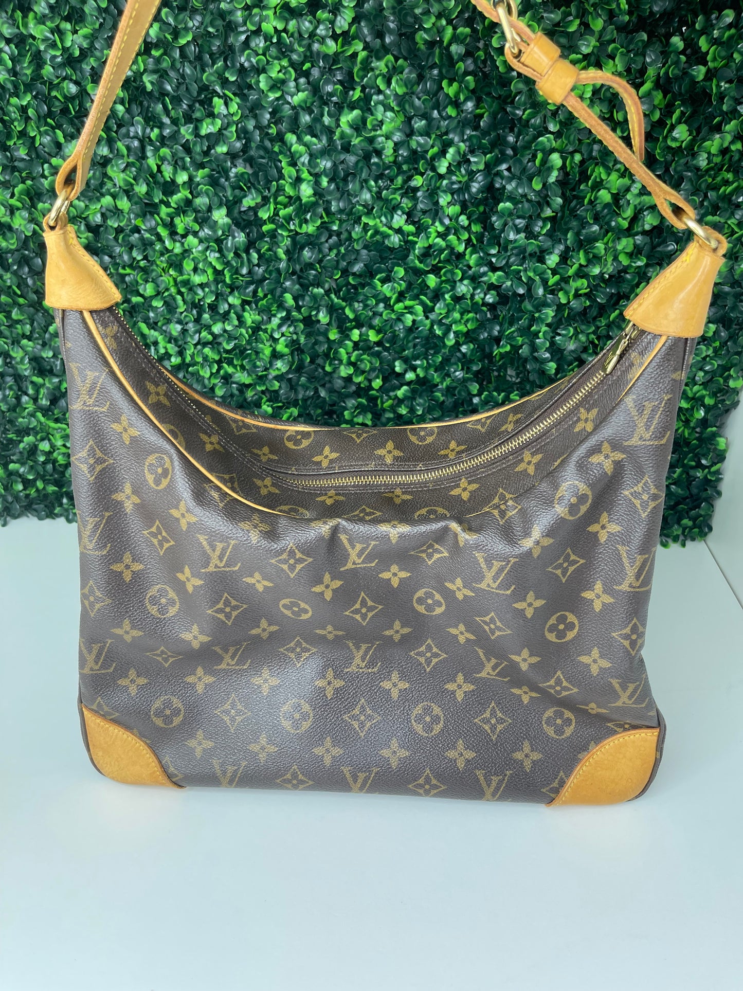 Preowned Louis Vuitton Monogram Boulogne 30 Shoulder Bag