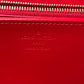 LV Red Vernis Zippy Long Wallet