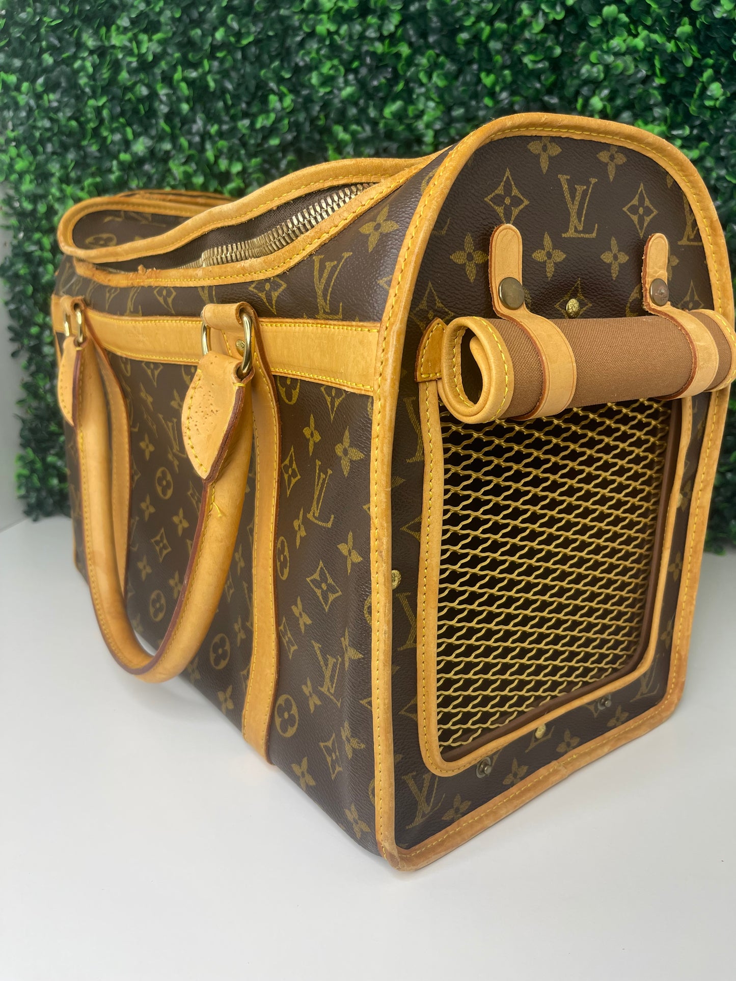 Preowned Louis Vuitton Monogram Sac Chien 40 Pet Carrier