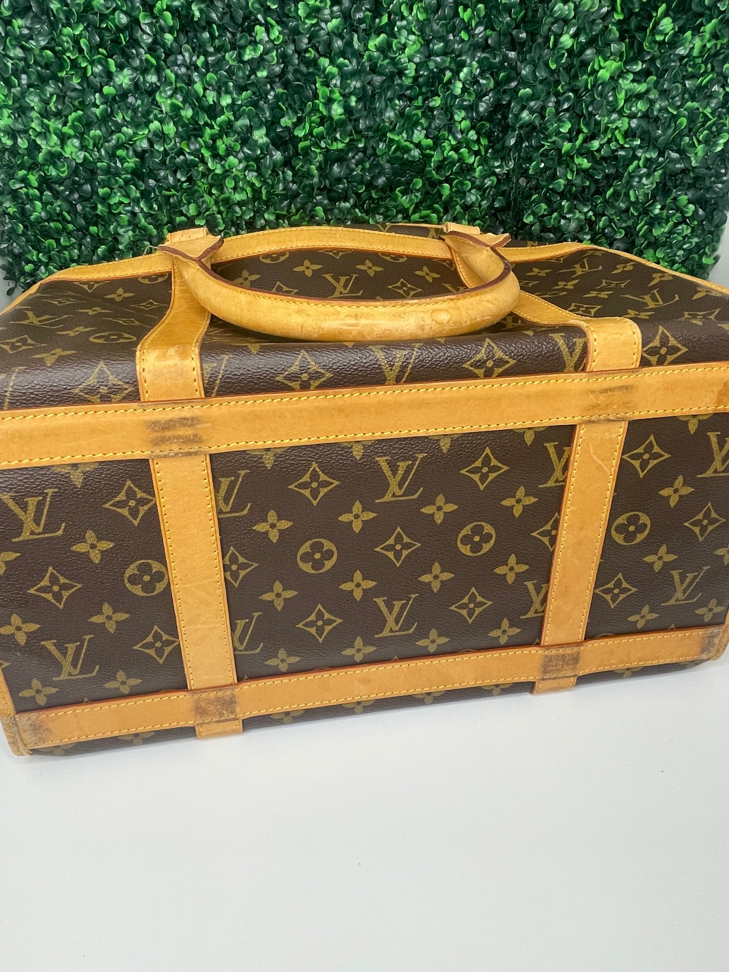 Preowned Louis Vuitton Monogram Sac Chien 40 Pet Carrier