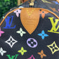 Louis Vuitton Black Multicolor Speedy 30 (SP1014)