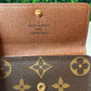 Preowned Louis Vuitton Monogram 4 Key Holder