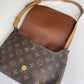 Louis Vuitton Musette Tango Handbag Monogram Canvas