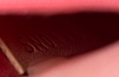 Preowned Louis Vuitton Rose Litchi Vernis Alma PM