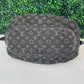 Preowned Louis Vuitton Black Denim Mahina