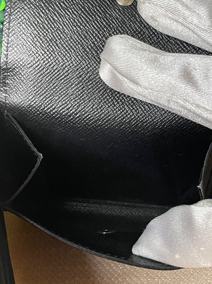 Louis Vuitton Black Damier Graphite Bi-fold Wallet