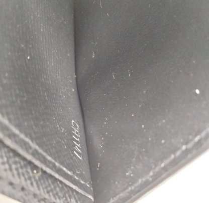 Louis Vuitton Black Damier Graphite Bi-fold Wallet