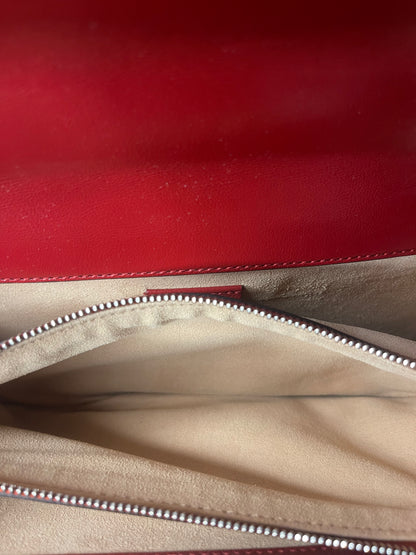 Preowned Gucci Dionysus Small Tweed Leather Shoulder Bag