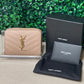 Saint Laurent YSL Compact zip around wallet