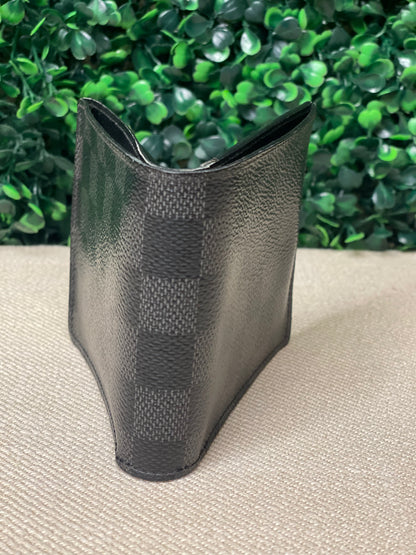 Louis Vuitton Black Damier Graphite Bi-fold Wallet