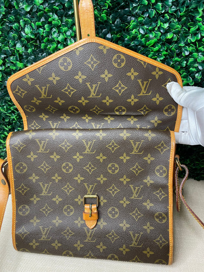 RARE! Louis Vuitton Monogram Portable Serviette Organizer Crossbody