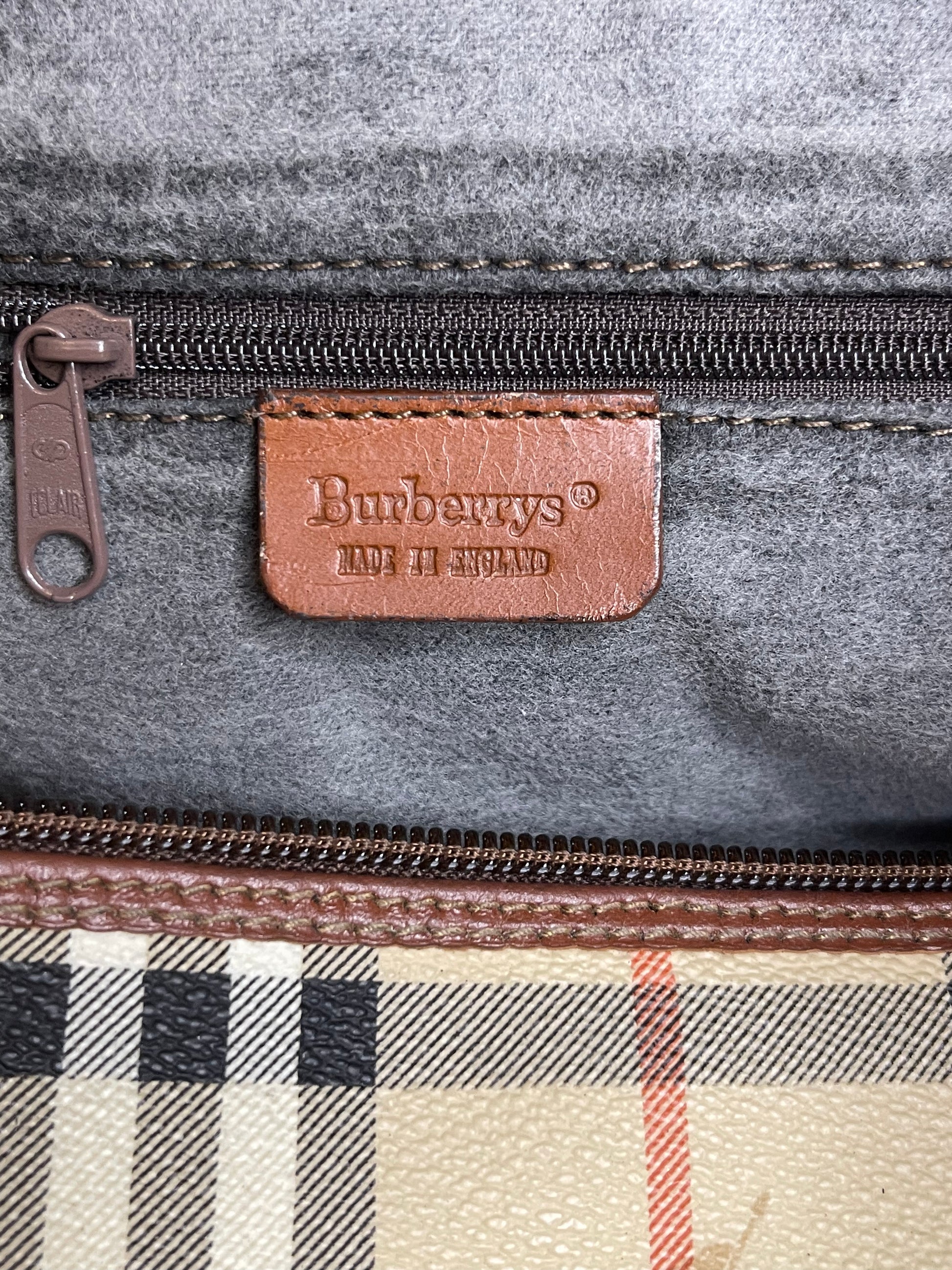 Burberry Nova Check Limited Edition Boston Bag RARE VINTAGE