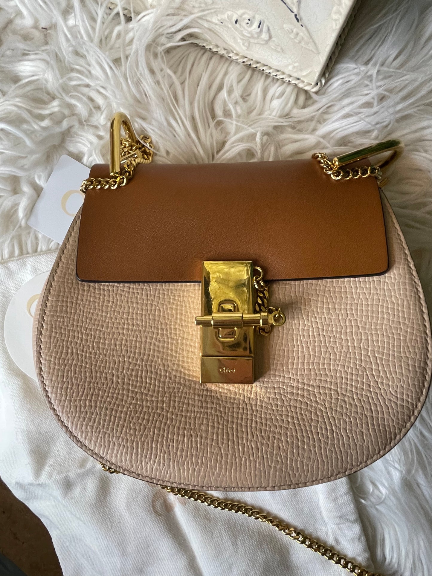 Chloe Mini Bi-Color Shoulder Bag