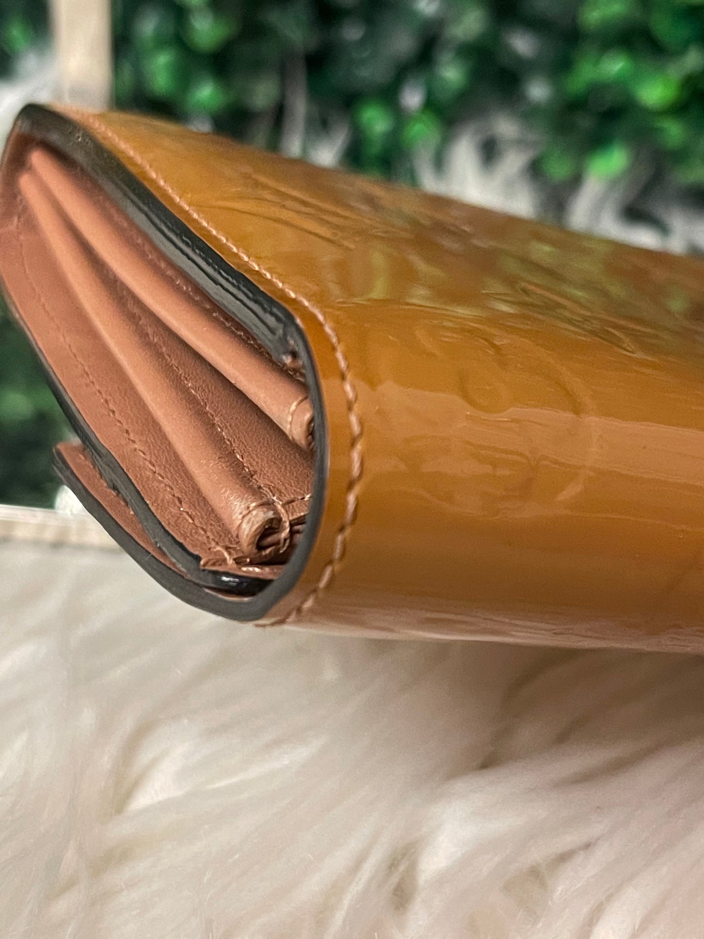 Louis Vuitton Vernis Sarah Long Wallet