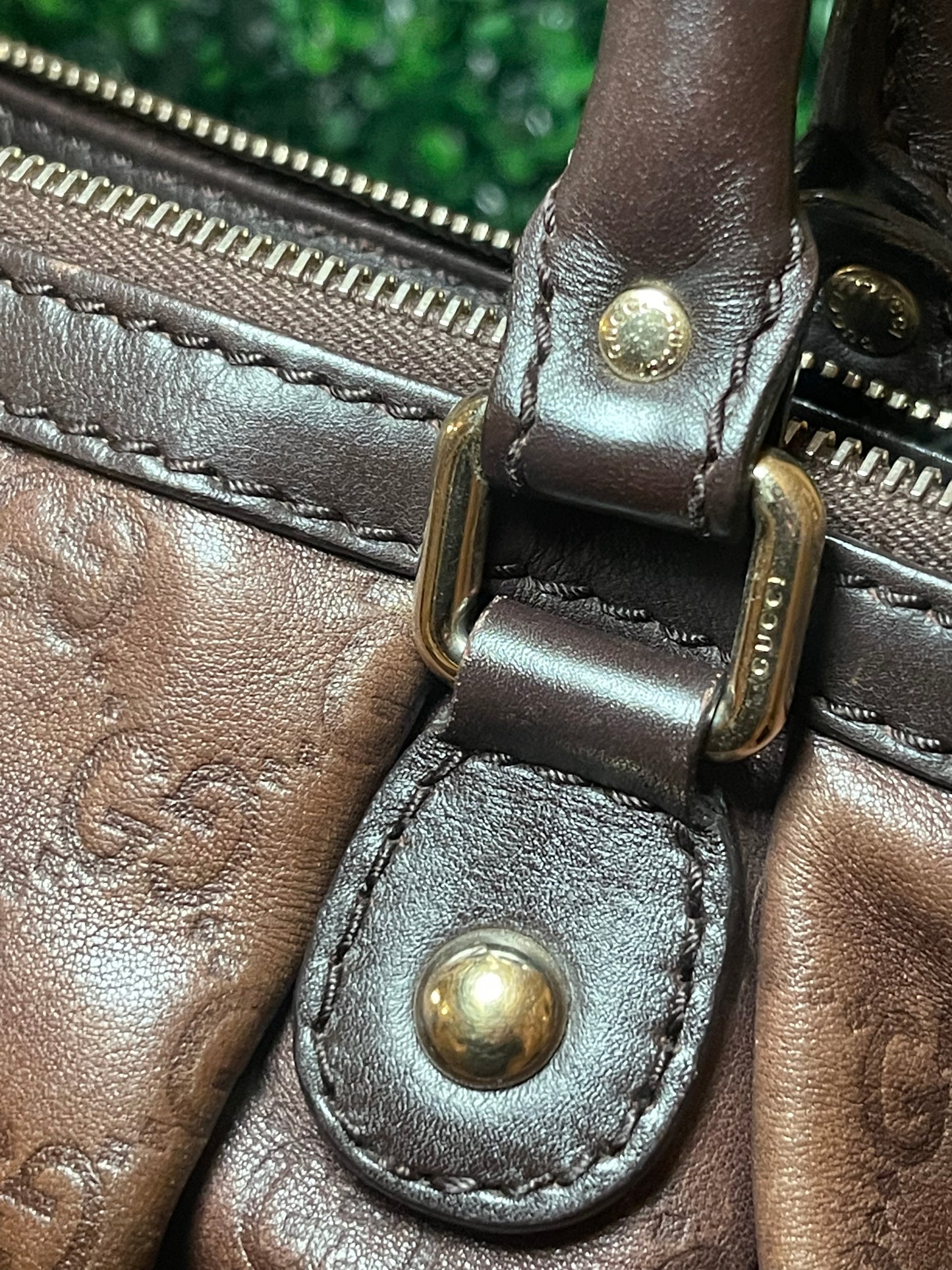 Gucci Guccissima Sukey Handbag