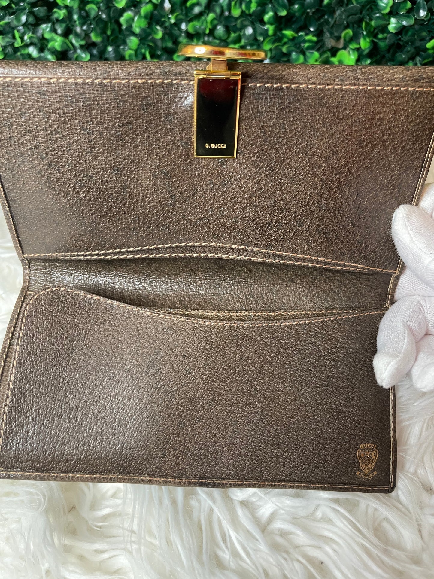 Gucci Vintage GG Supreme Long Wallet