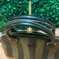 Fendi Vintage Pequin Handbag
