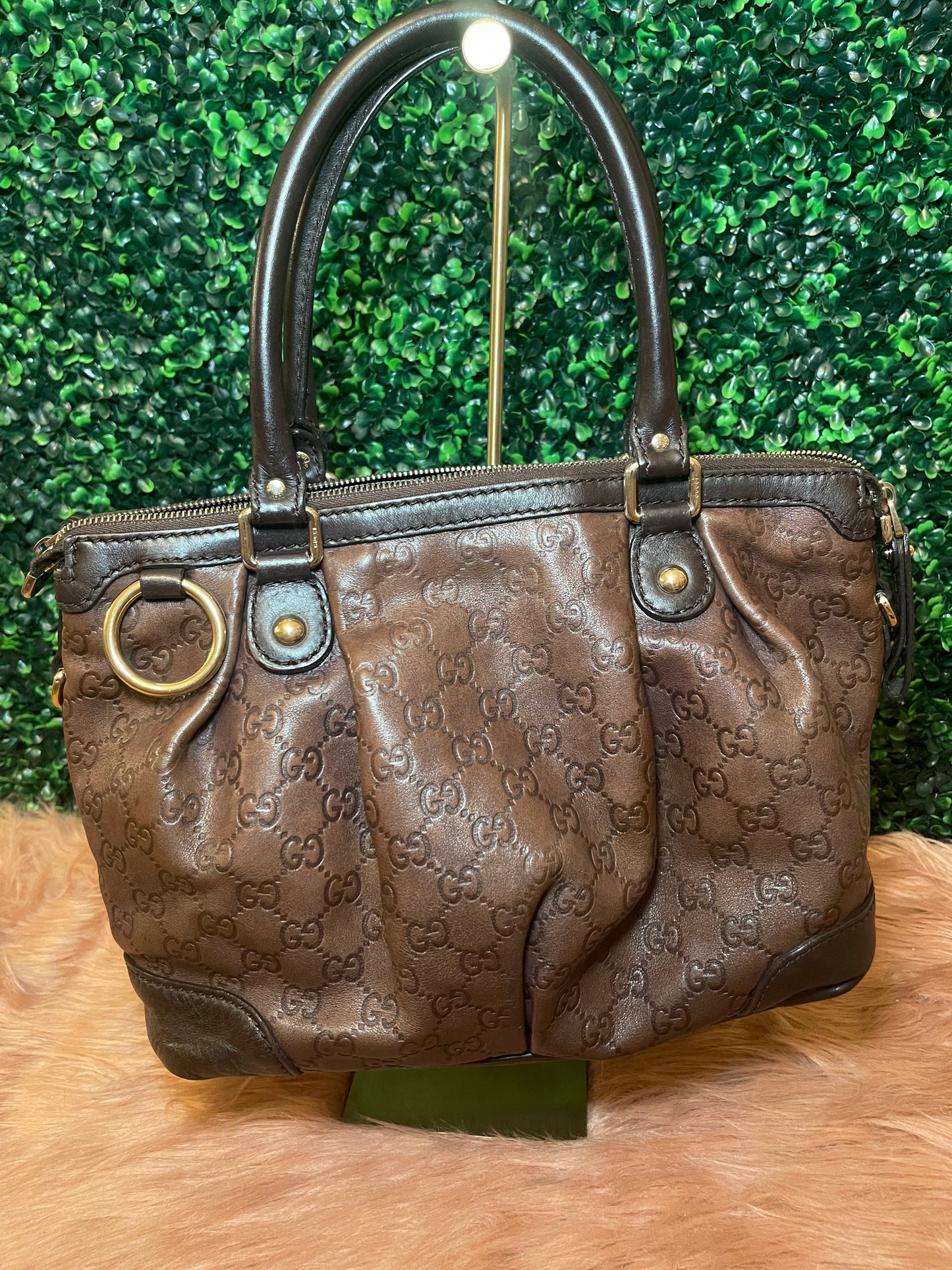 Gucci Guccissima Sukey Handbag