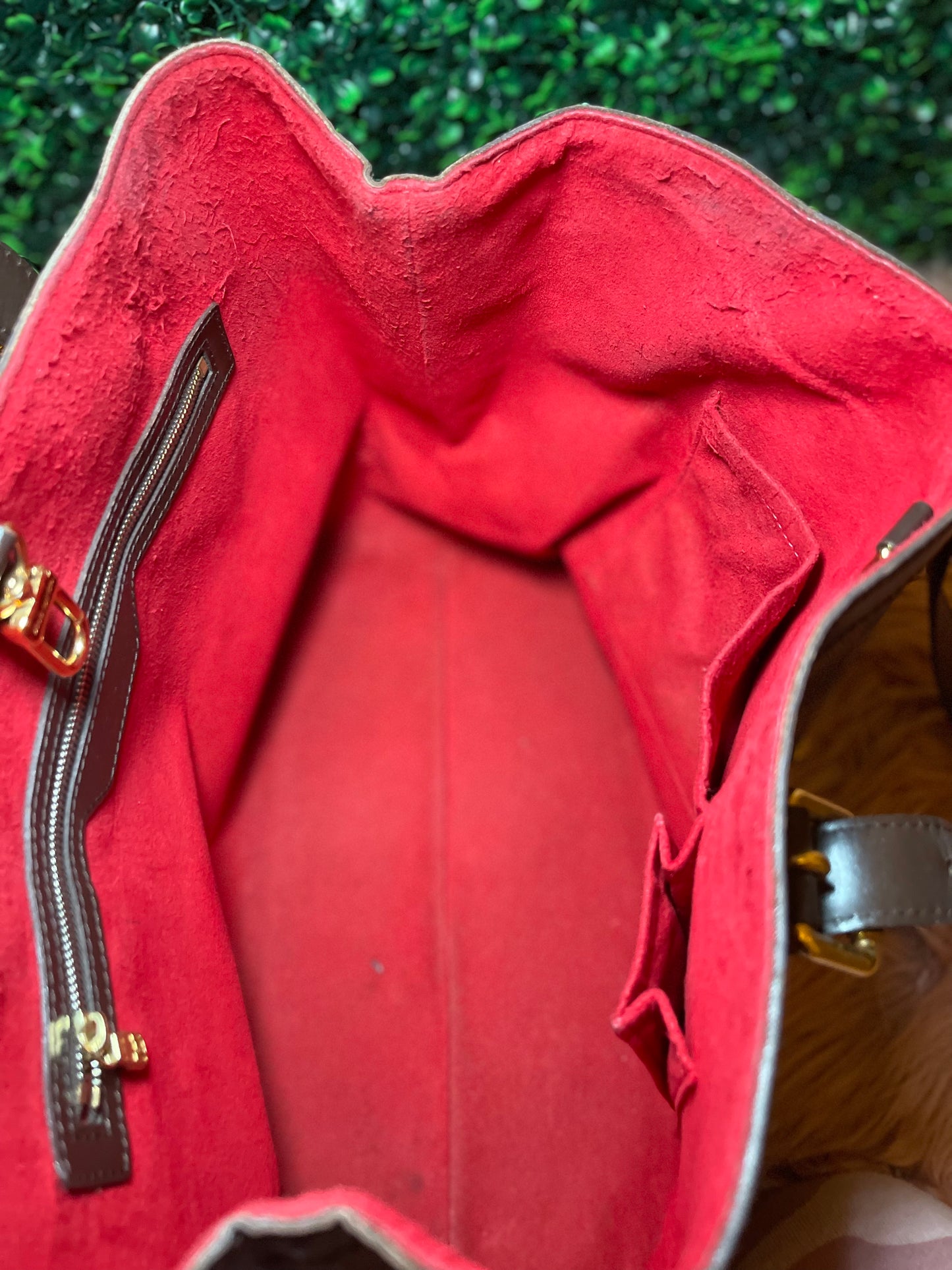 Louis Vuitton Damier Hampstead MM Shoulder Tote Bag