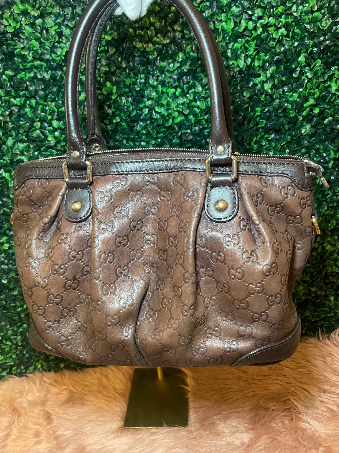 Gucci Guccissima Sukey Handbag