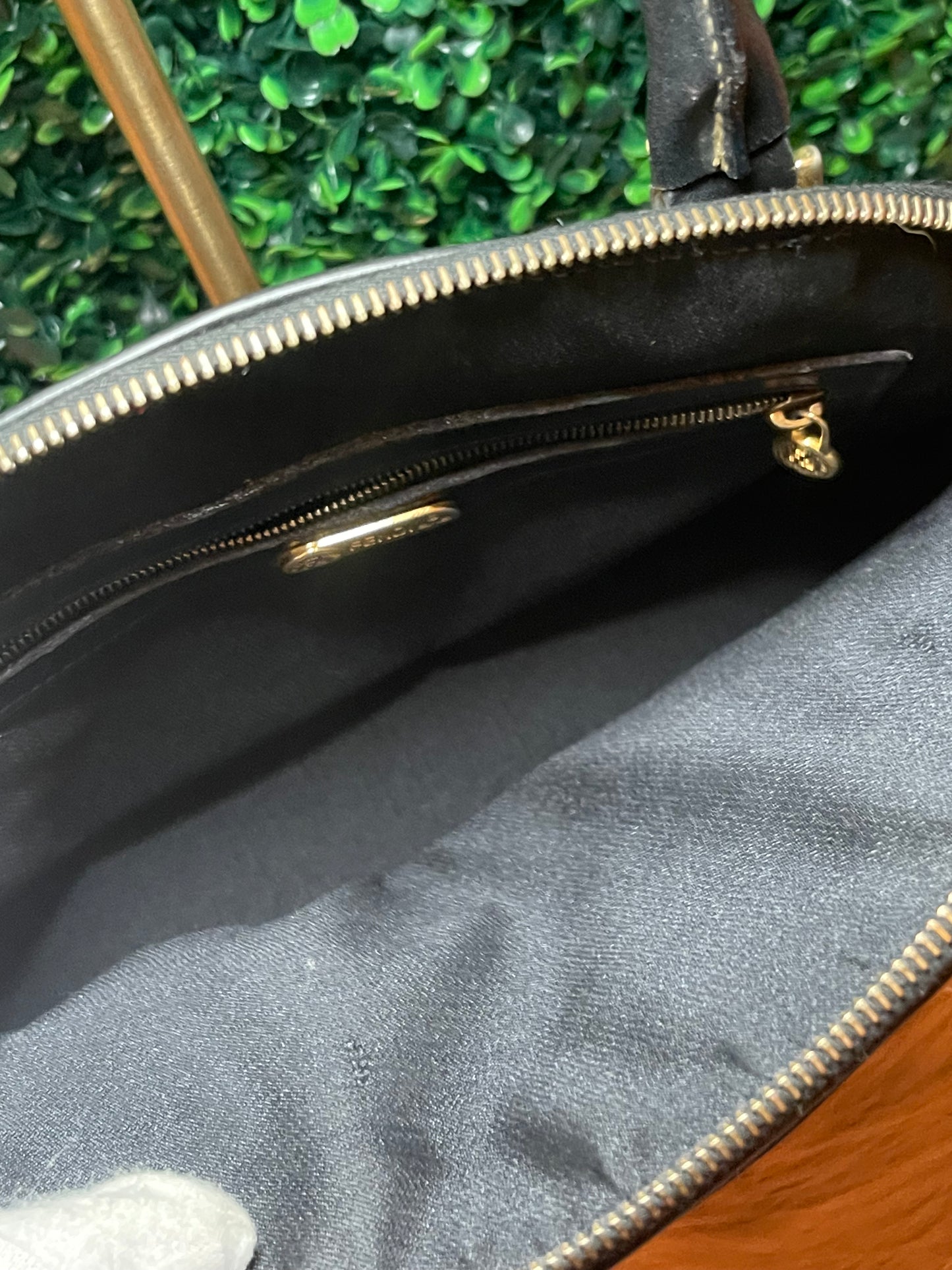 Fendi Vintage Pequin Handbag