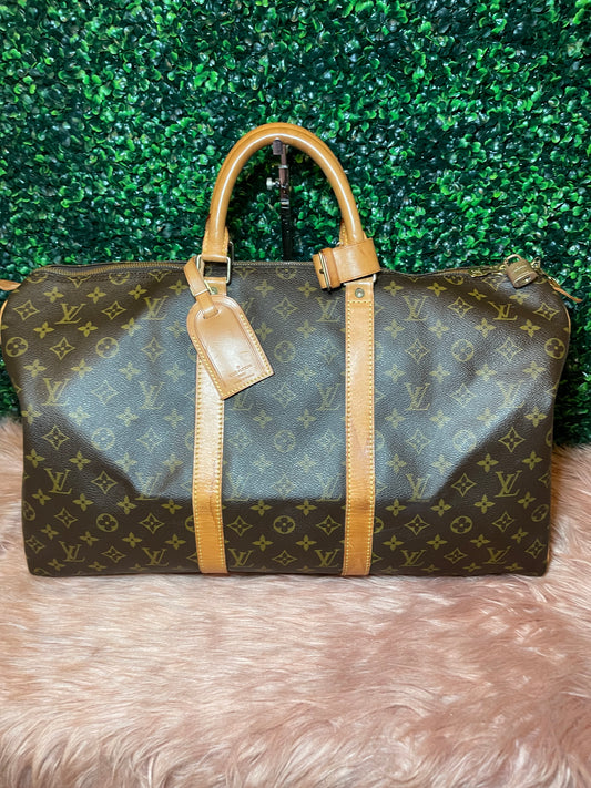 Louis Vuitton Monogram Keepall 50