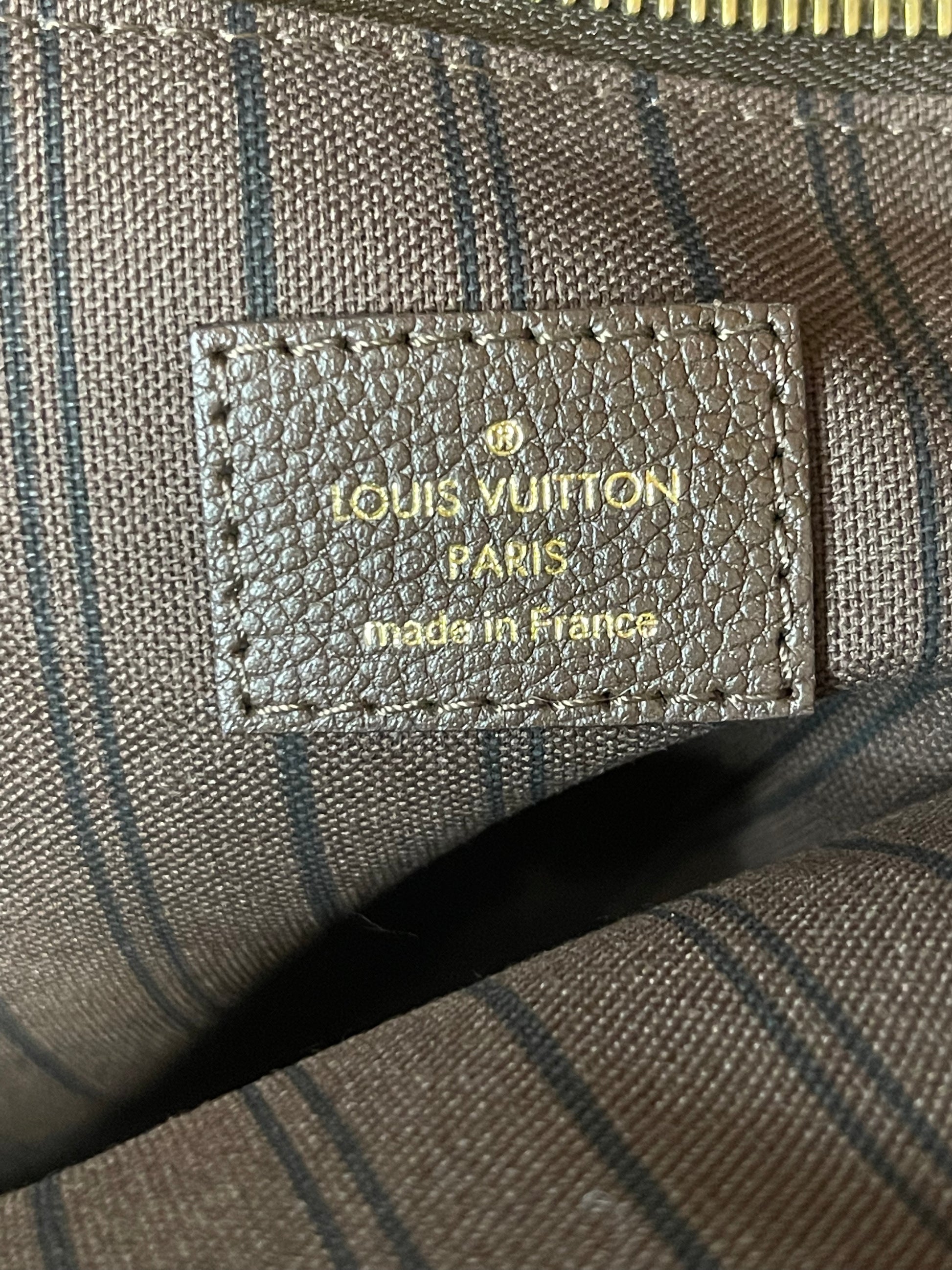 Louis Vuitton - Citadine PM - Empreinte - Brown - GHW