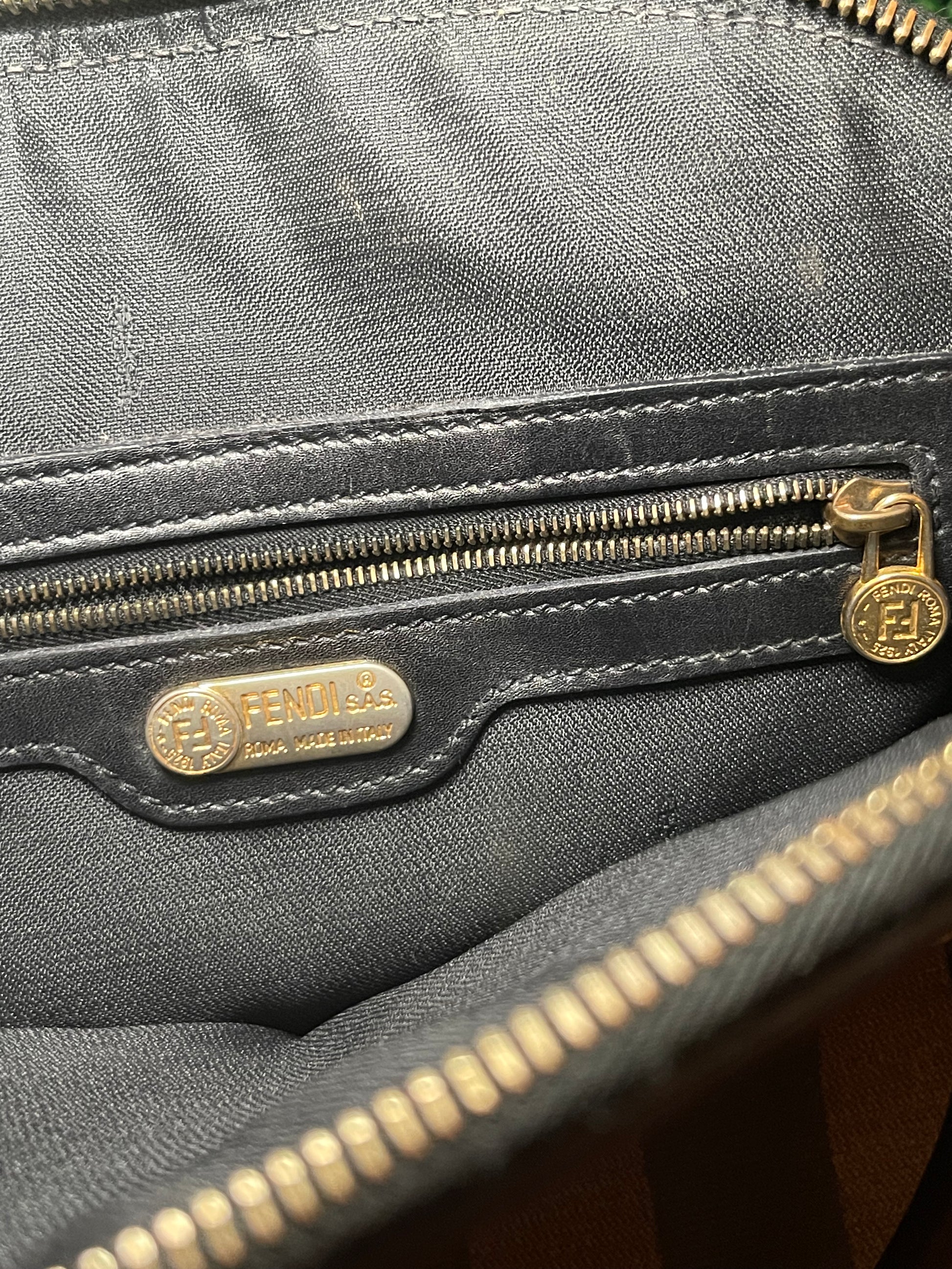 Fendi, Bags, Coa Authentic Vintage Fendi Speedy Bag