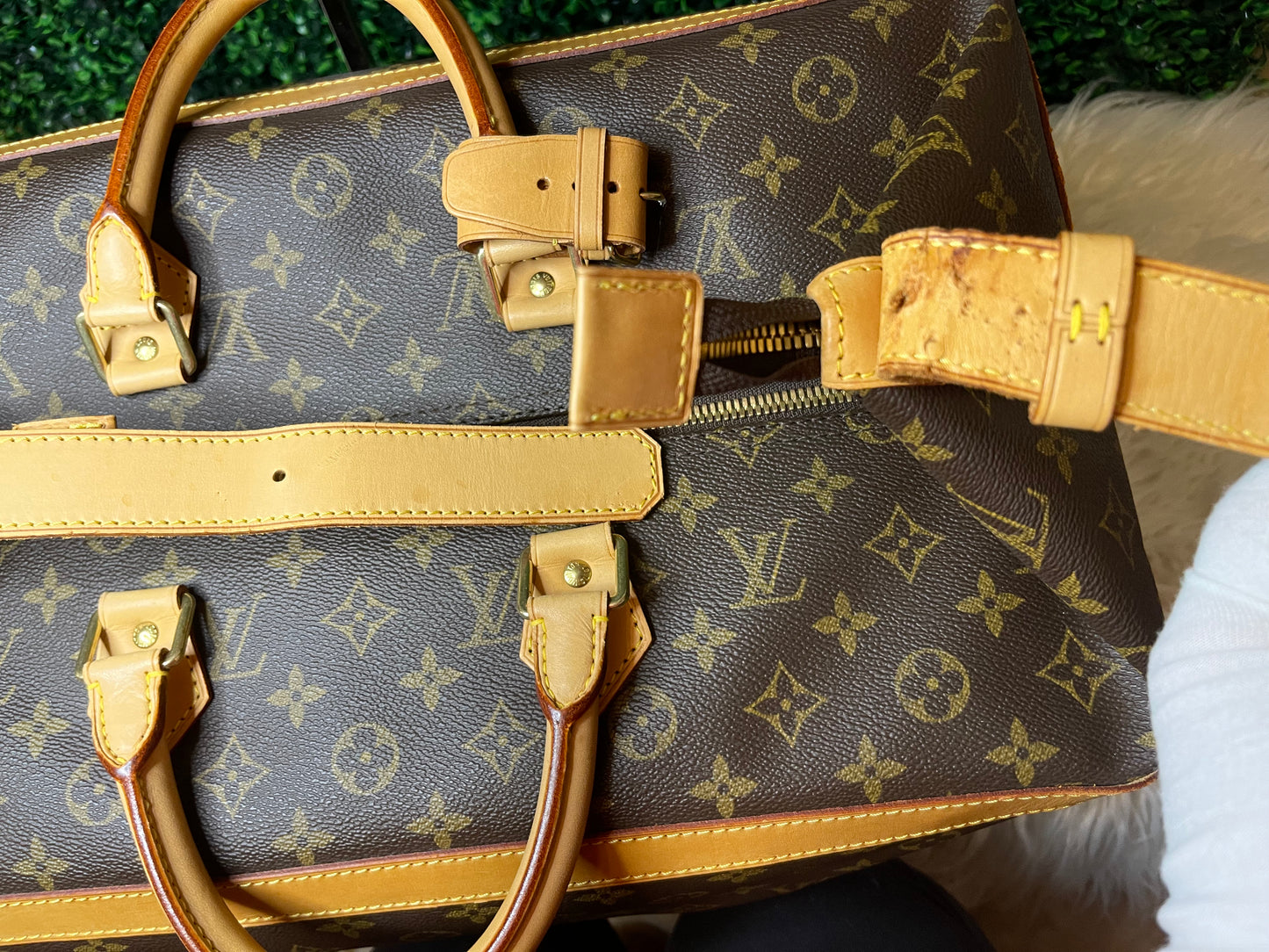 Louis Vuitton Monogram Canvas Cruiser 45 Travel Tote