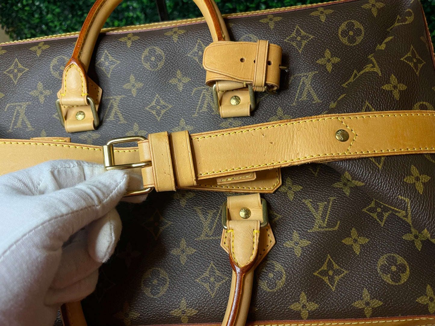 Louis Vuitton Monogram Canvas Cruiser 45 Travel Tote