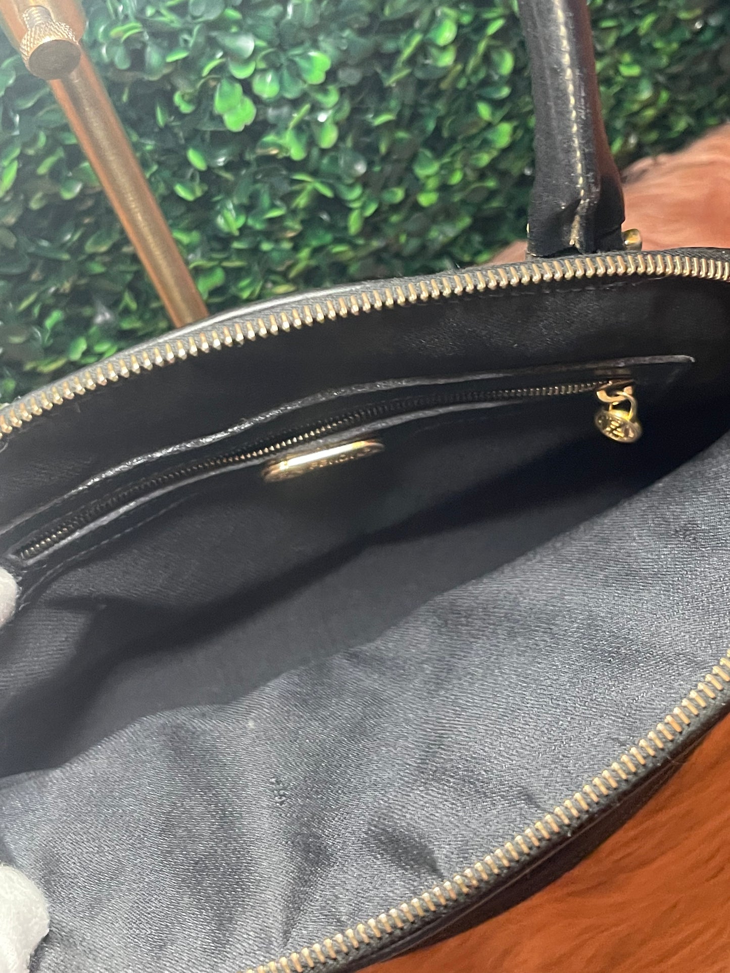 Fendi Vintage Pequin Handbag